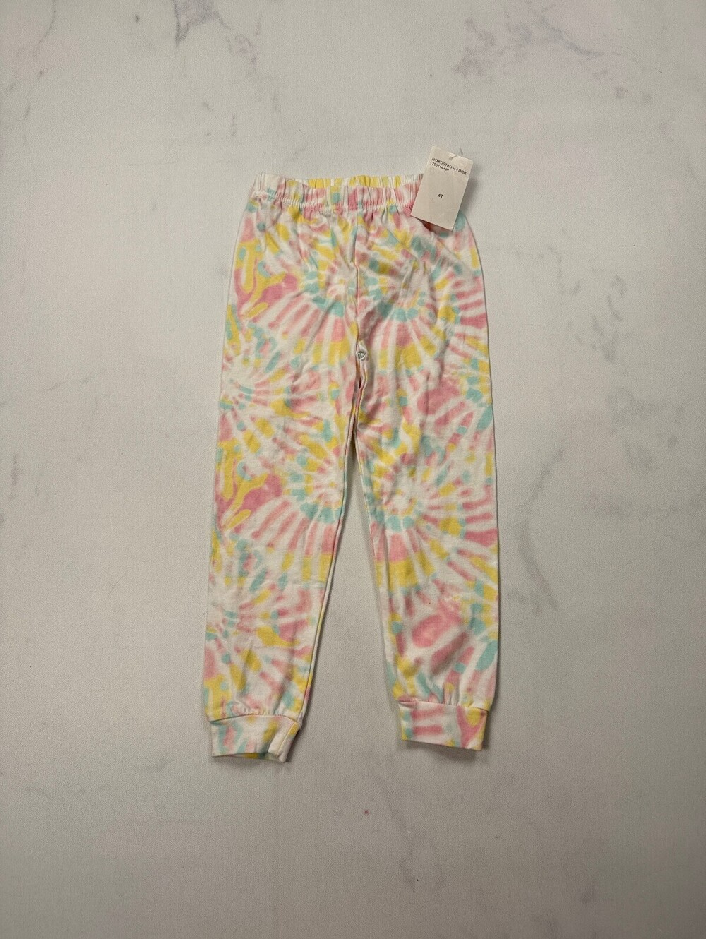 Sleep On It Printed Sweatpants Pastel Modern Relaxed Fit - Girls 4T